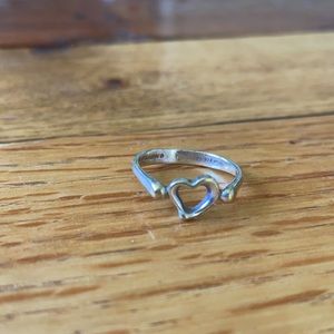 Tiffany style heart ring